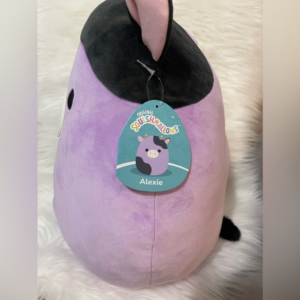 Squishmallow- 14" alexie the cow